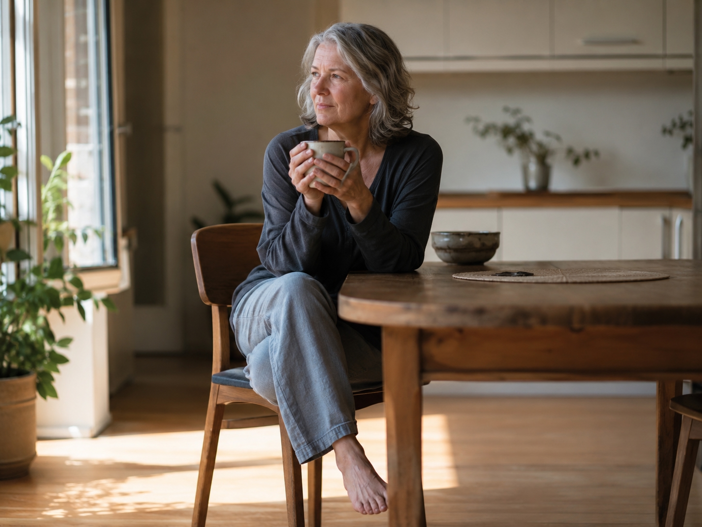 Patient experiencing relief from neuropathy symptoms at home in Orlando